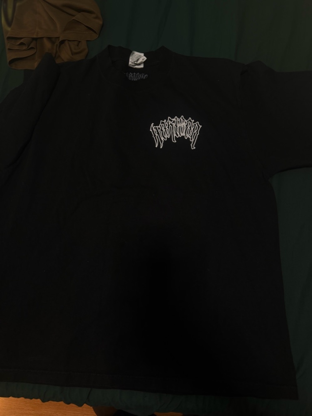 Black Graphic Short-Sleeve T-Shirt